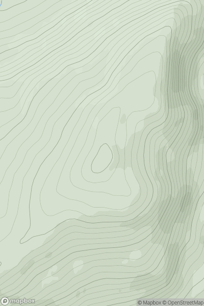 Thumbnail image for Black Craig [Loch Lochy to Loch Laggan] showing contour plot for surrounding peak
